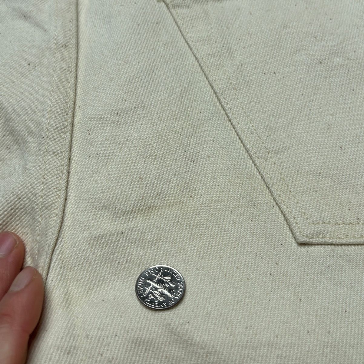 Sid Mashburn $175 Sid Mashburn Slim Straight Jean 31x30 Natural Denim Size US 31 - 10 Thumbnail