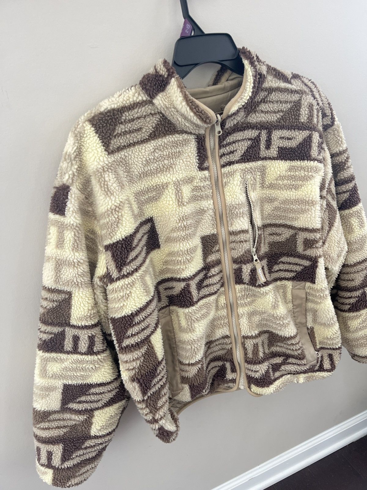 Supreme Supreme Geo Reversible WINDSTOPPER Fleece Jacket Size US L / EU 52-54 / 3 - 8 Thumbnail