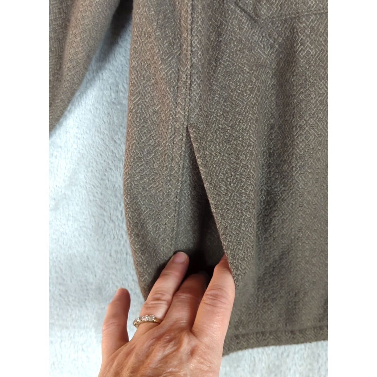 Abercrombie & Fitch Abercrombie & Fitch Shacket Mens Green Medium Weight Utility Style Button-Up Jacket Pocketed Size US M / EU 48-50 / 2 - 3 Thumbnail