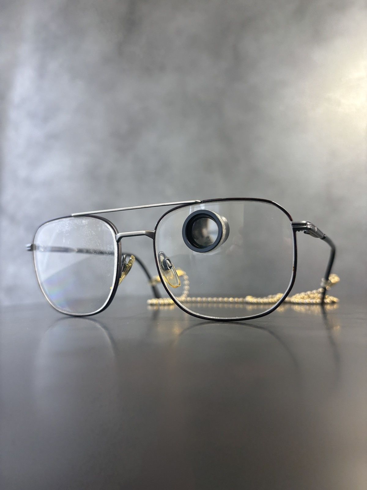 Vintage Vintage Spy Glasses Frames 80s Aviator Oversized Magnifying Size ONE SIZE - 1 Thumbnail