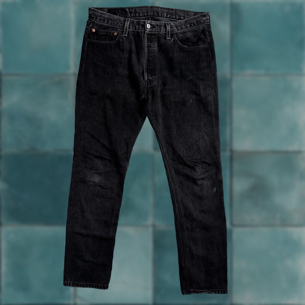 Levi's Levi's 501 Vintage Y2K Mexico XX Straight Leg Jeans Black Wash 34x31 Men's Denim Jeans Regular Jeans 90s USA Men Size US 34 / EU 50 - 1 Thumbnail