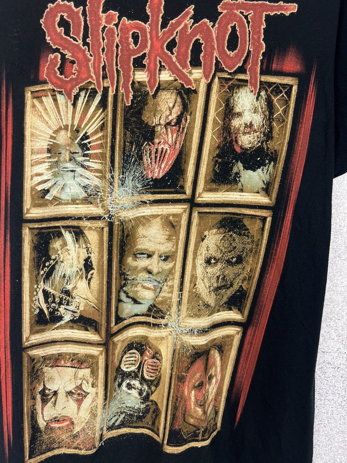 Band Tees Vintage Slipknot Heavy Metal Rock Band Tee Size US M / EU 48-50 / 2 - 6 Thumbnail