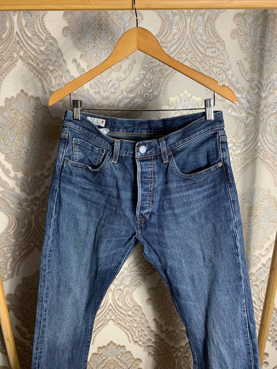 Levi's × Vintage VERY RARE LEVI’S 501 DENIM JEANS DESIGNER JAPAN STYLE Y2K Size US 32 / EU 48 - 3 Thumbnail