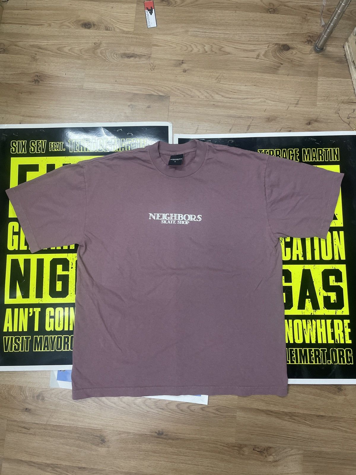 Neighbors Skate Shop Limited edition Heritage Tee Size US XL / EU 56 / 4 - 1 Thumbnail