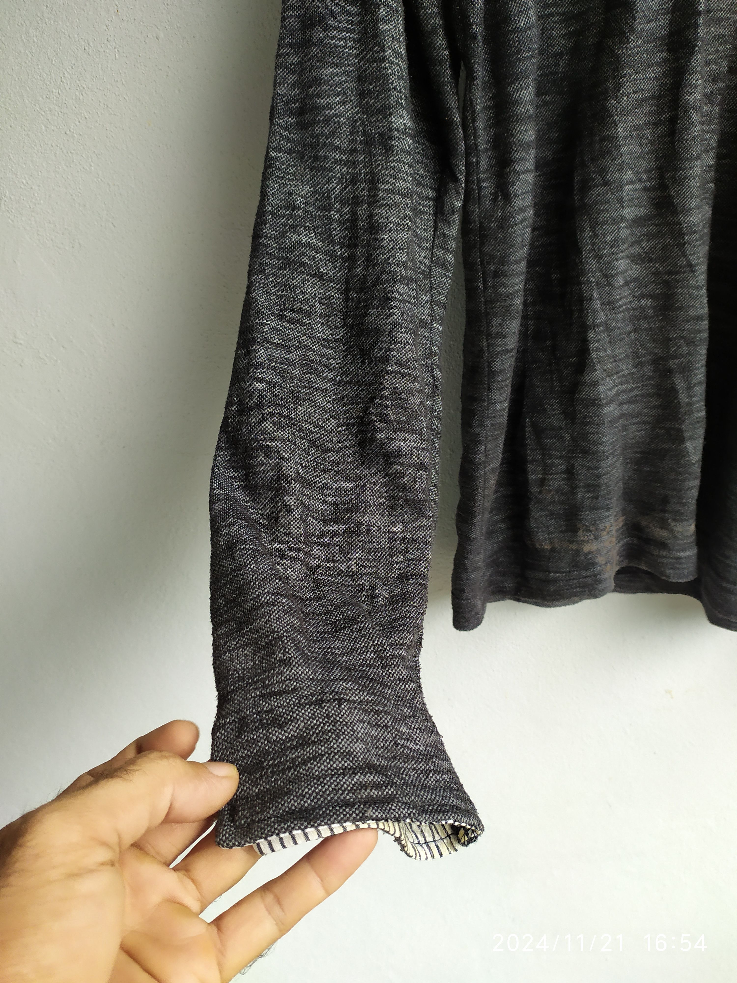 If Six Was Nine × Japanese Brand × Le Grande Bleu (L.G.B.) Gothic Long sleeve Mitex Double Layer Size US XL / EU 56 / 4 - 5 Thumbnail