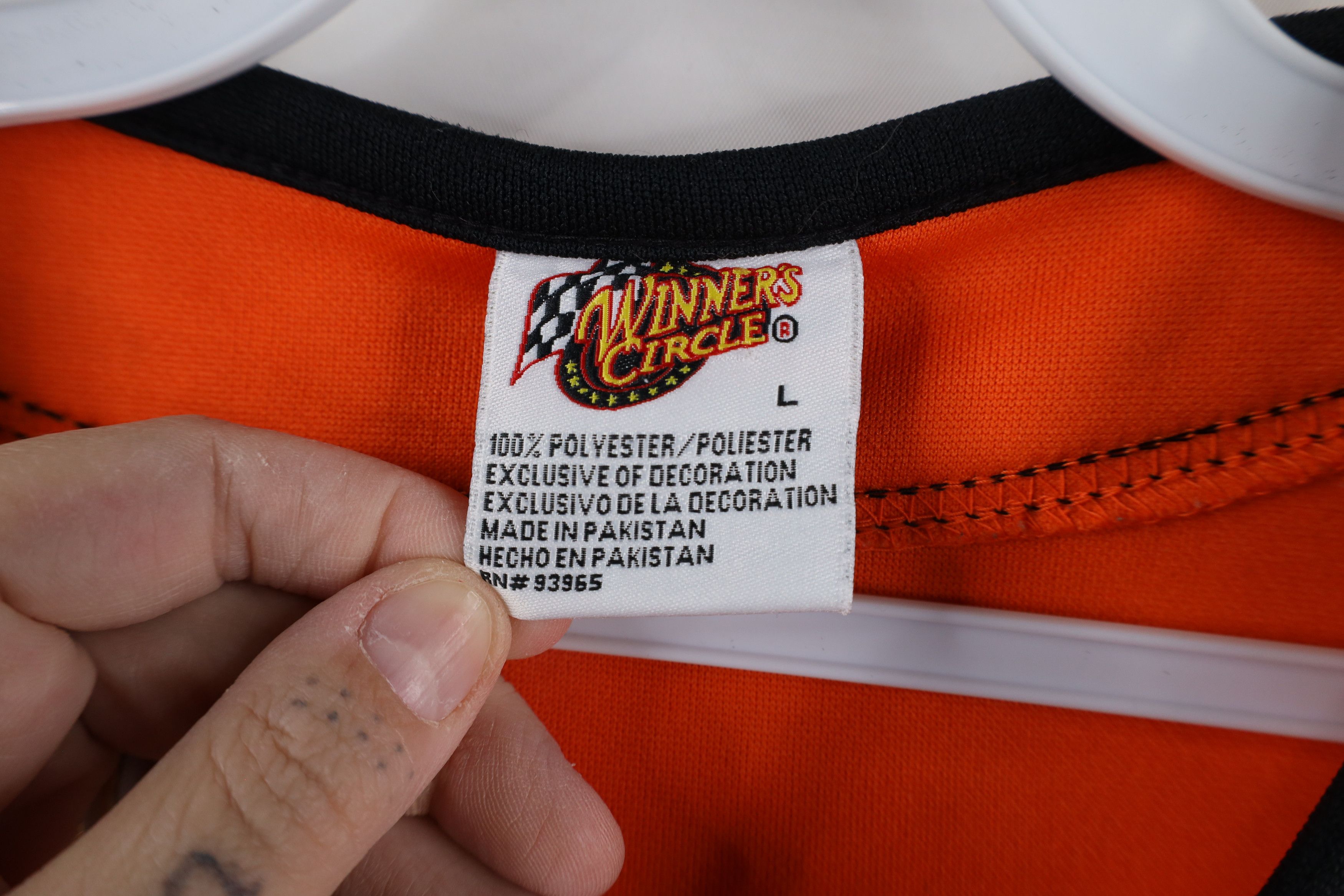 Vintage Vintage NASCAR Racing Home Depot Baseball Jersey Orange Size US L / EU 52-54 / 3 - 9 Thumbnail