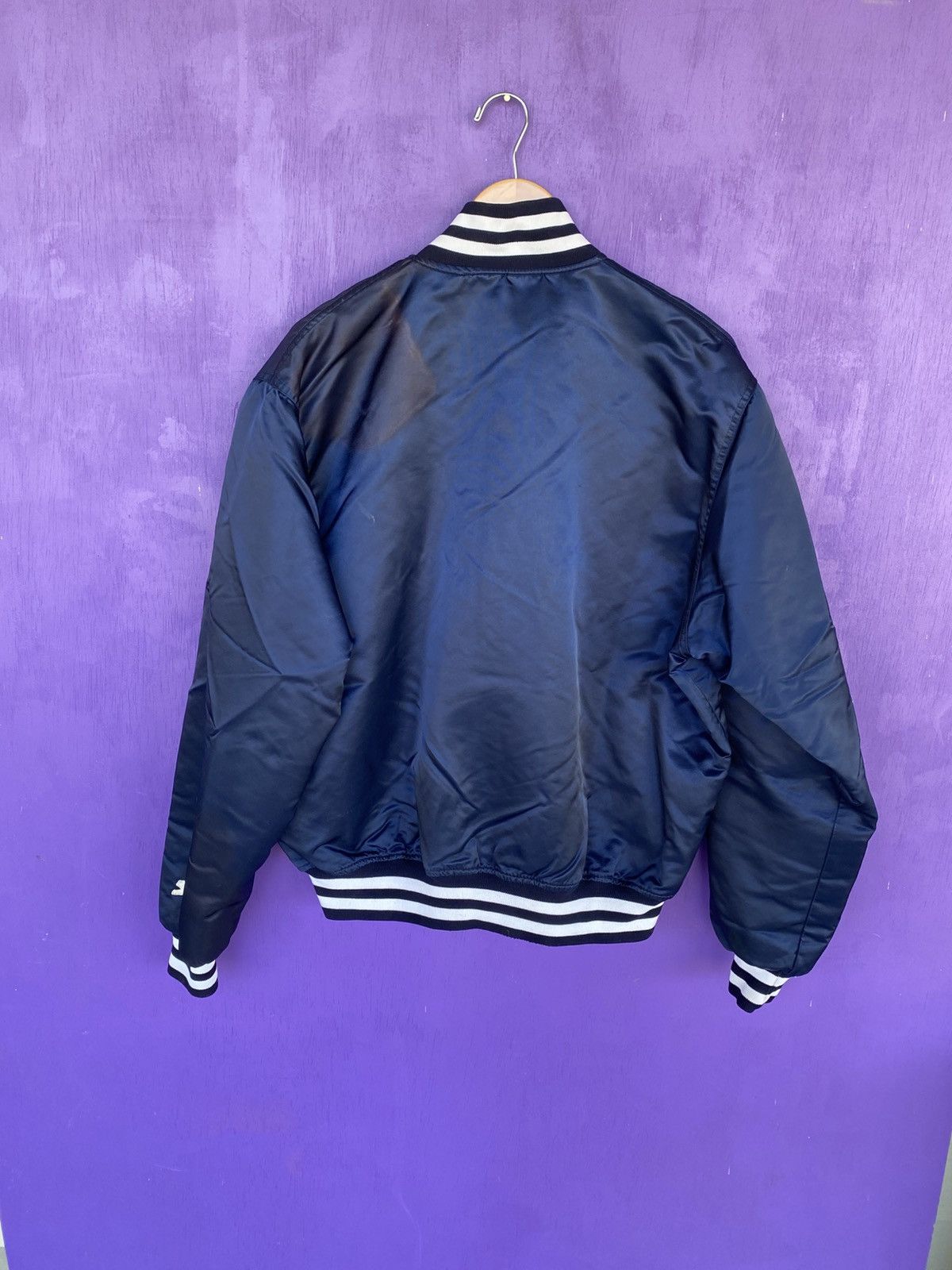 Starter Vintage 80s Starter Penn state Nittany lions satin jacket Size US XL / EU 56 / 4 - 2 Thumbnail