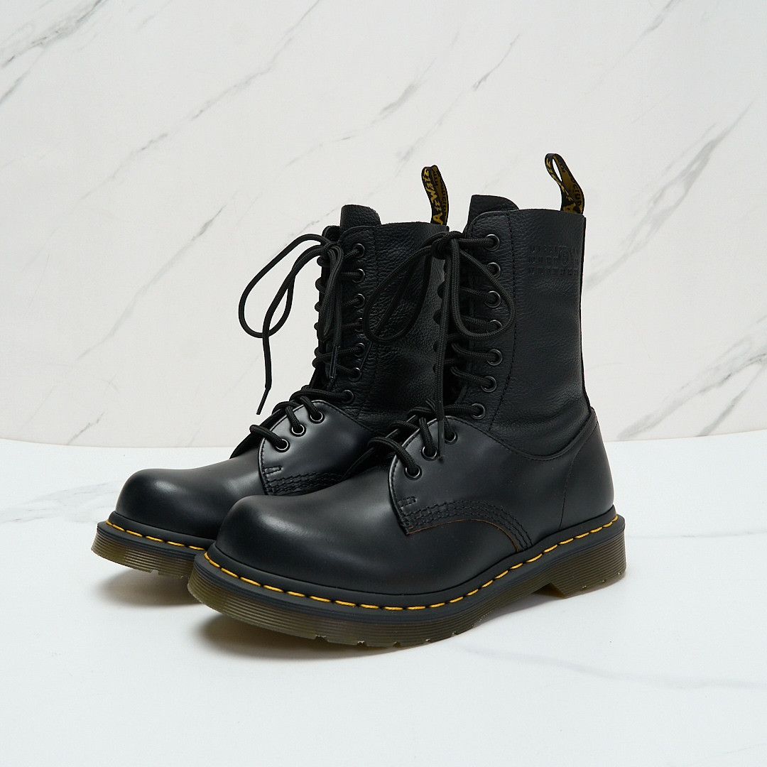 Dr. Martens Dr.Martens x MM6 Collaboration Strappy Boots Size US 11 / IT 41 - 1 Thumbnail