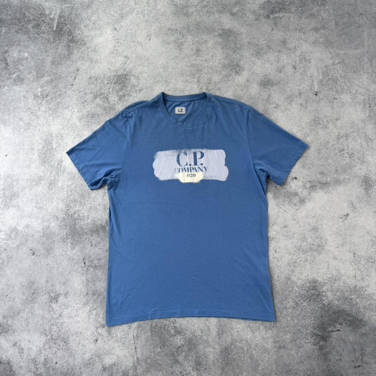 C.P. Company CP company blue graphic tee Size US M / EU 48-50 / 2 - 1 Thumbnail