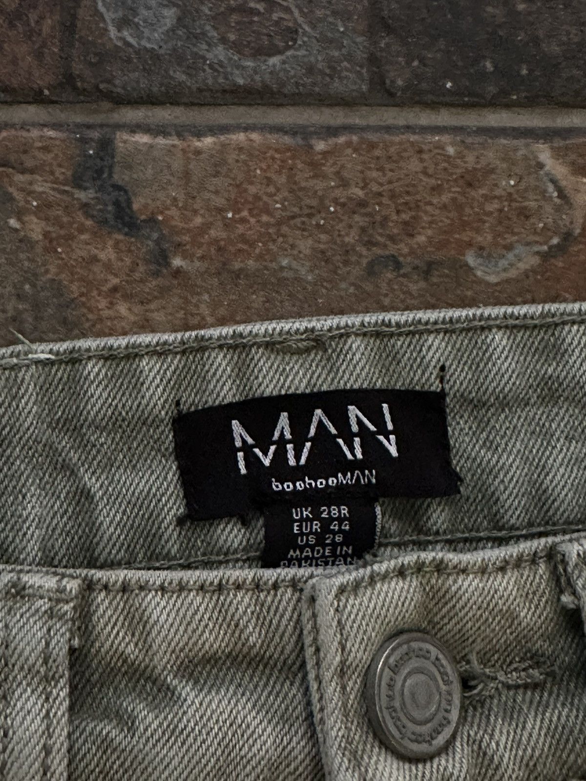 Other Light Olive Green Jeans Size US 28 / EU 44 - 6 Thumbnail