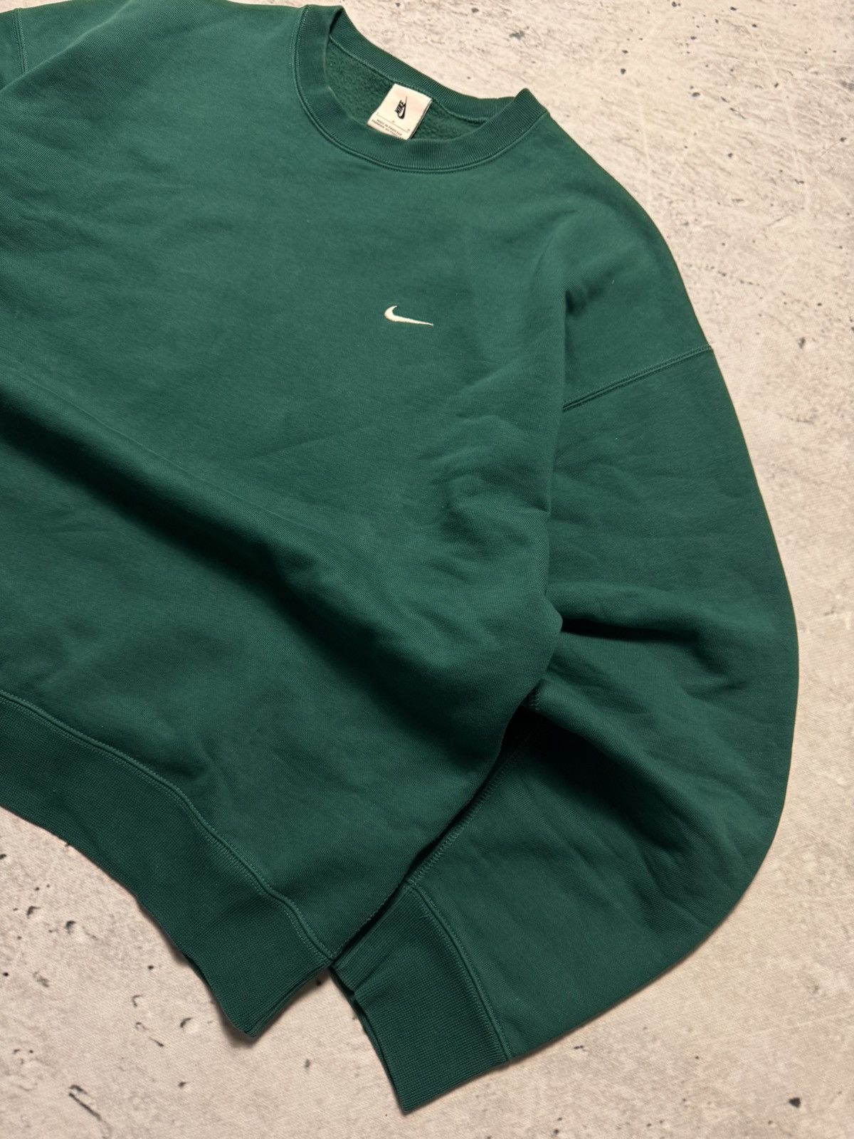 Nike × Vintage NIKE LAB VINTAGE BASIC LOGO OVERSIZE BOXY SWEATSHIRT Size US L / EU 52-54 / 3 - 4 Thumbnail