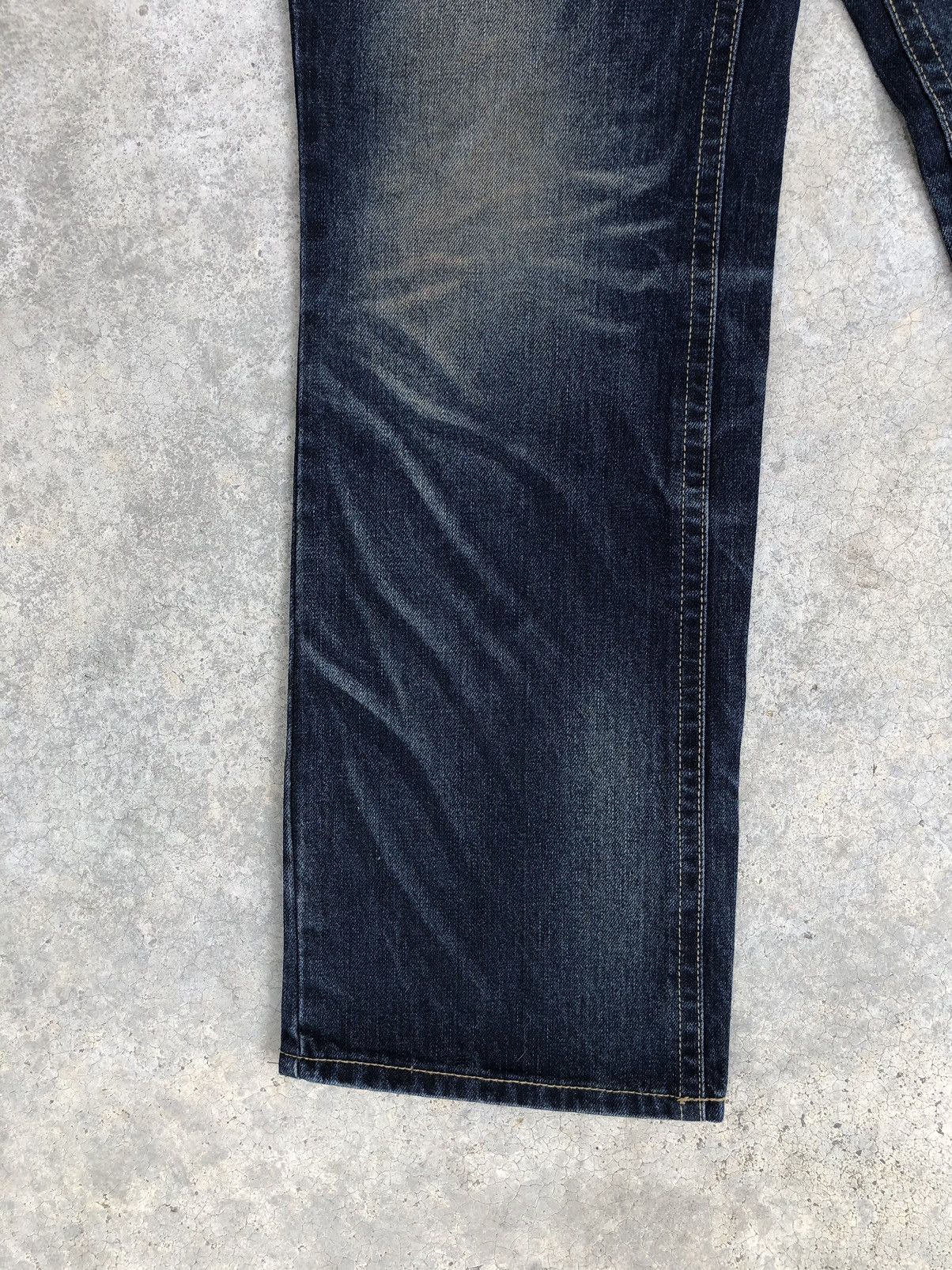 Japanese Brand Yoshitomo Nara Lolita Circus Flared Jeans Distressed Jeans Size US 34 / EU 50 - 6 Thumbnail