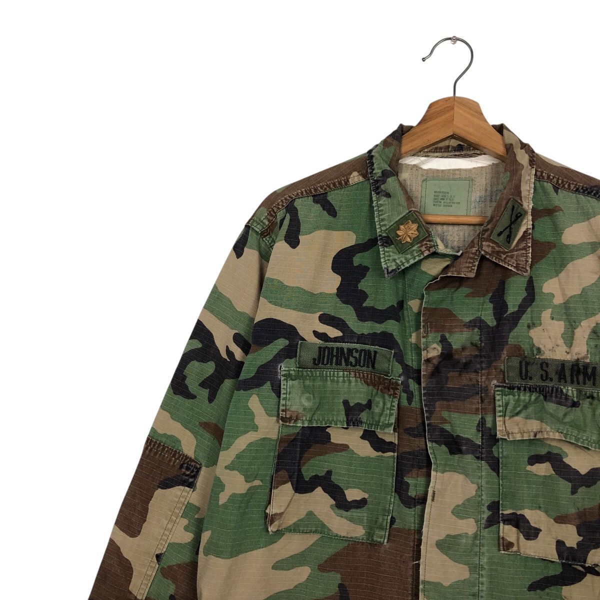Vintage 📌Vintage Chore Work Jacket Military Us Air Force Camouflage Size US M / EU 48-50 / 2 - 8 Thumbnail
