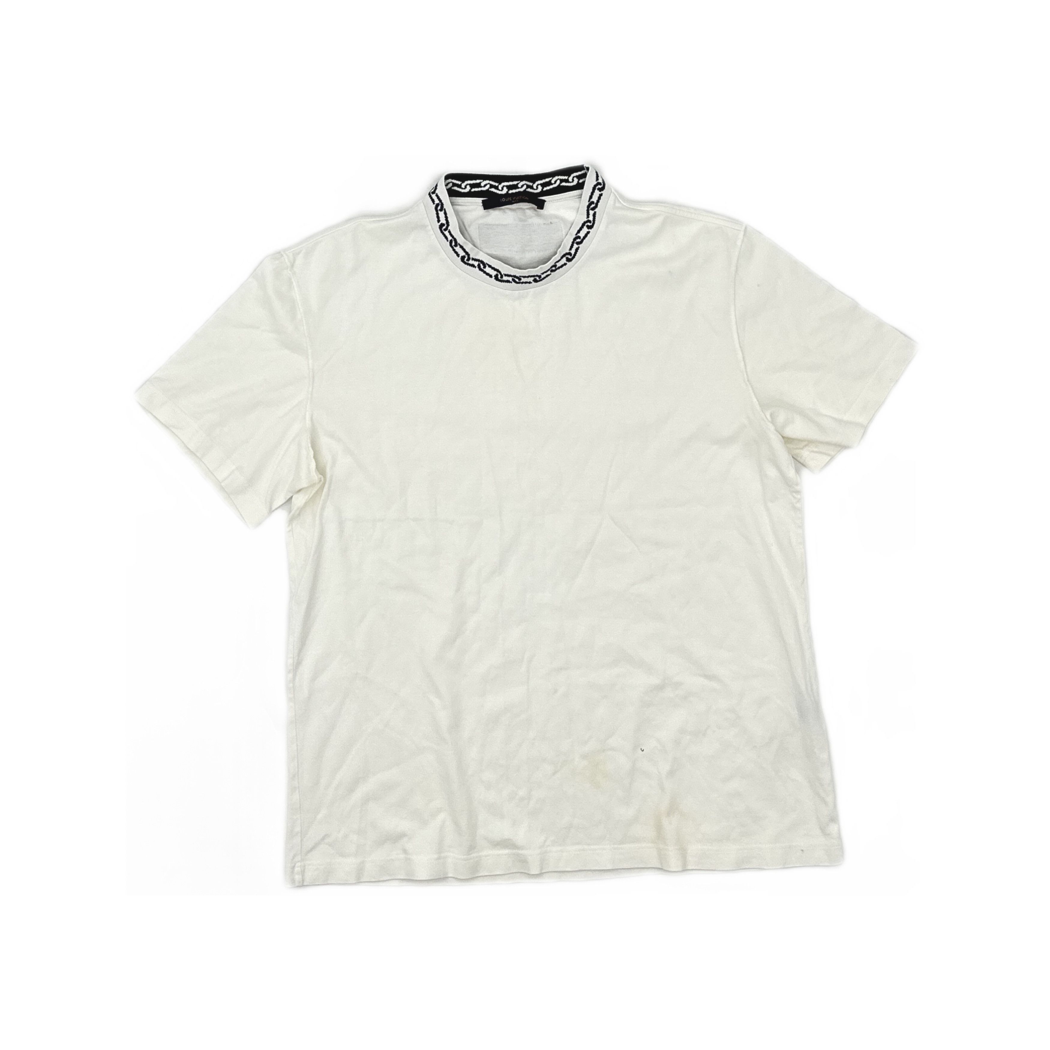 Louis Vuitton Louis Vuitton Chain Collar T-Shirt Size L Size US L / EU 52-54 / 3 - 1 Thumbnail