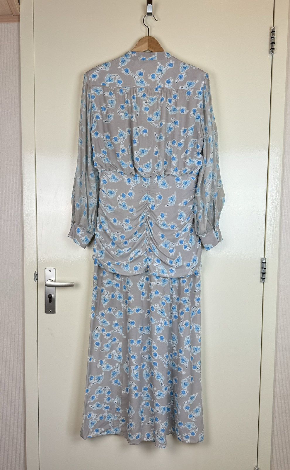 DOROTHEE SCHUMACHER Dorothee Schumacher silk leaves floral maxi dress gown L Size L / US 10 / IT 46 - 11 Thumbnail