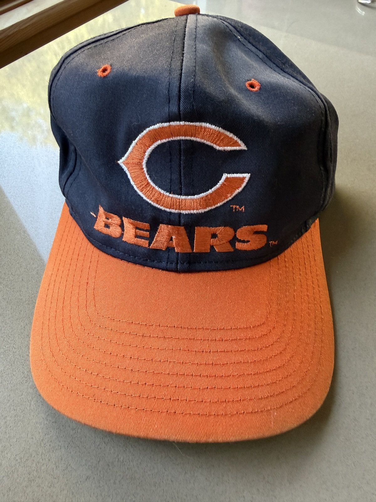 Vintage Vintage Chicago Bears NFL Team Embroidered Snapback Hat Size ONE SIZE - 2 Thumbnail