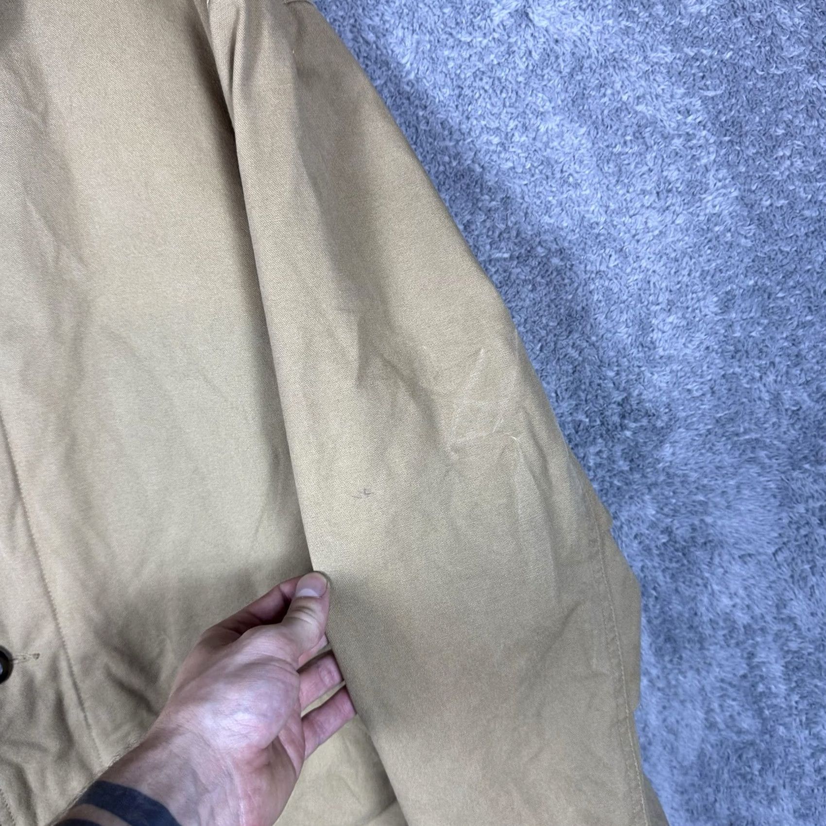 Gap VINTAGE Gap Jacket Mens L Canvas Chore Coat Quilted Utility Corduroy Cuff Collar Jacket/Coat Size US L / EU 52-54 / 3 - 4 Thumbnail