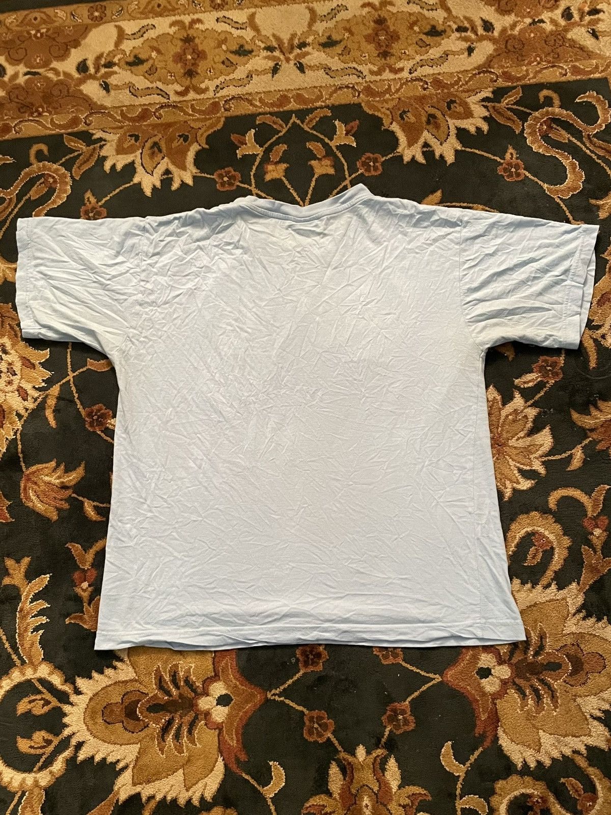 Vintage VTG Island Expression Dive Belize Graphic Blue SS T-Shirt Size US L / EU 52-54 / 3 - 4 Thumbnail