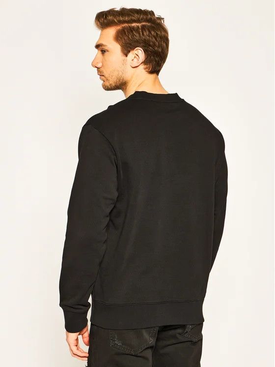 Just Cavalli Just Cavalli Black Cotton Crewneck Pullover Sweatshirt Mens Size US L / EU 52-54 / 3 - 3 Thumbnail