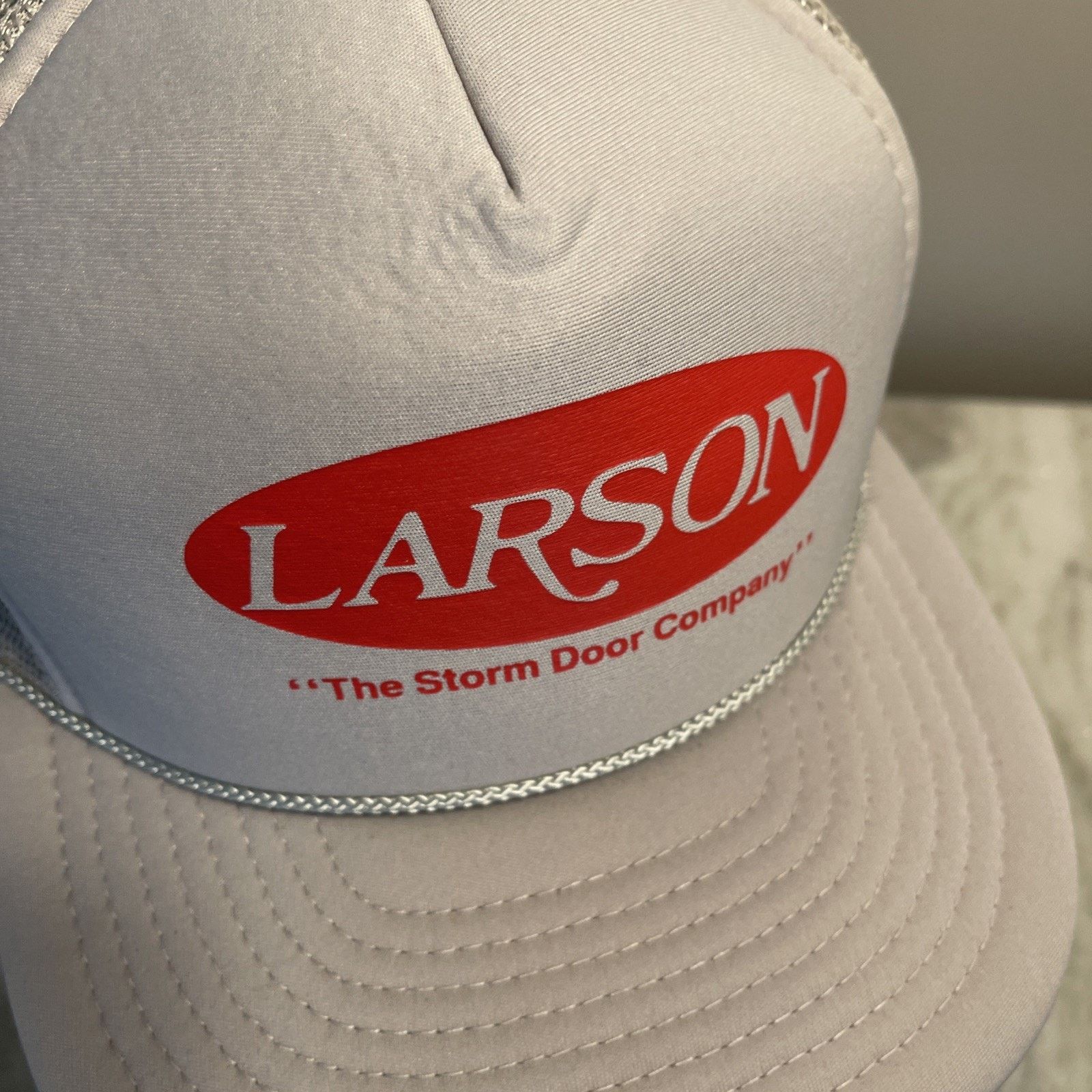 Nissan Vtg Larson Hat Snapback Baseball Cap Storm Door Company New Size ONE SIZE - 3 Thumbnail