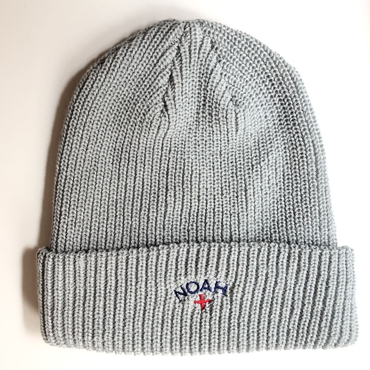 Noah Noah Core Logo Beanie Light Gray Size ONE SIZE - 1 Thumbnail