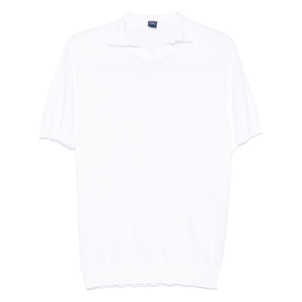 Fedeli Fedeli WHITE Polo Shirts Size US XXL / EU 58 / 5 - 1 Thumbnail