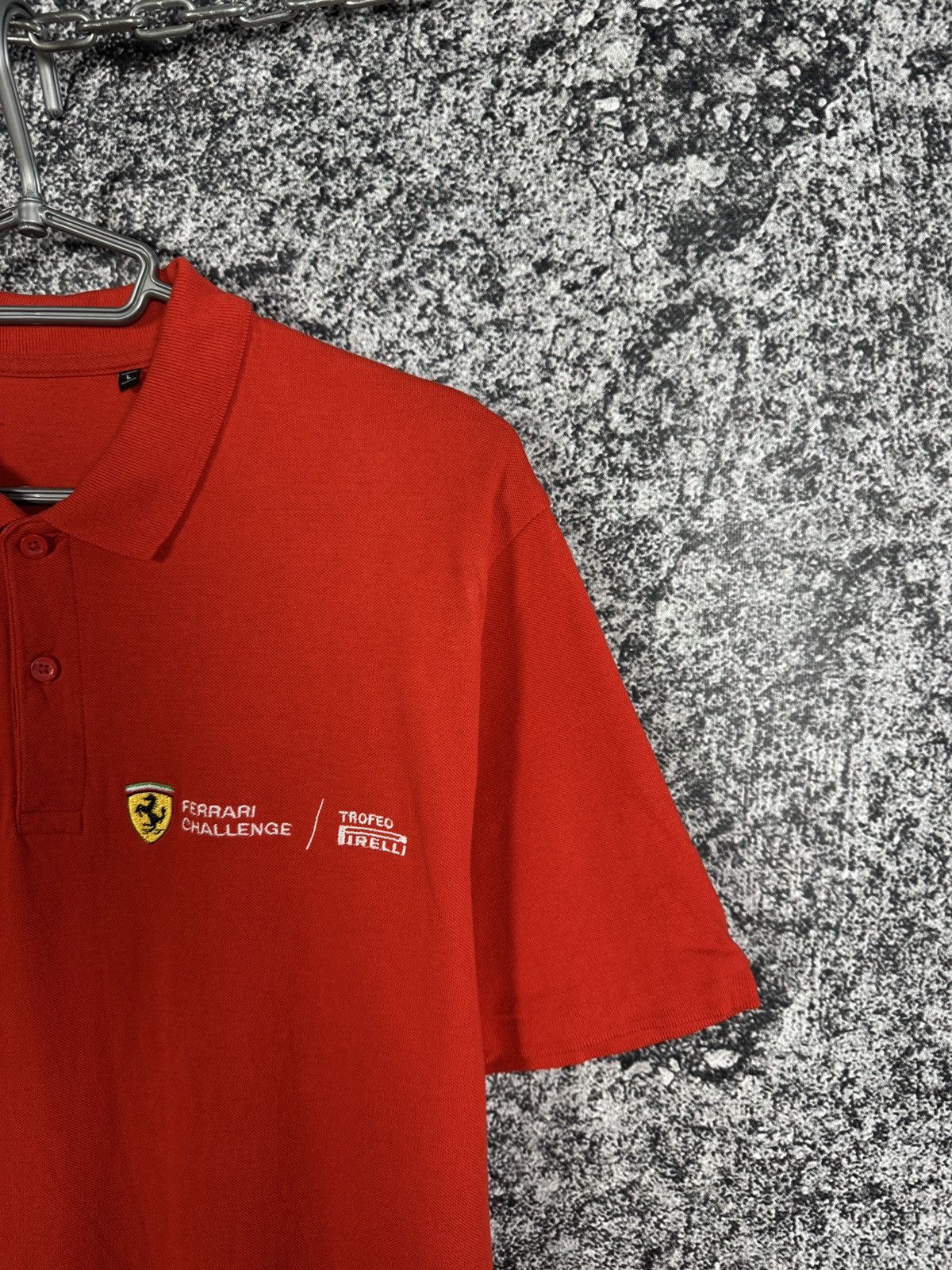 Ferrari Ferrari Challenge Racing Polo Shirt Firelli Formula 1 Size L Size US L / EU 52-54 / 3 - 2 Thumbnail