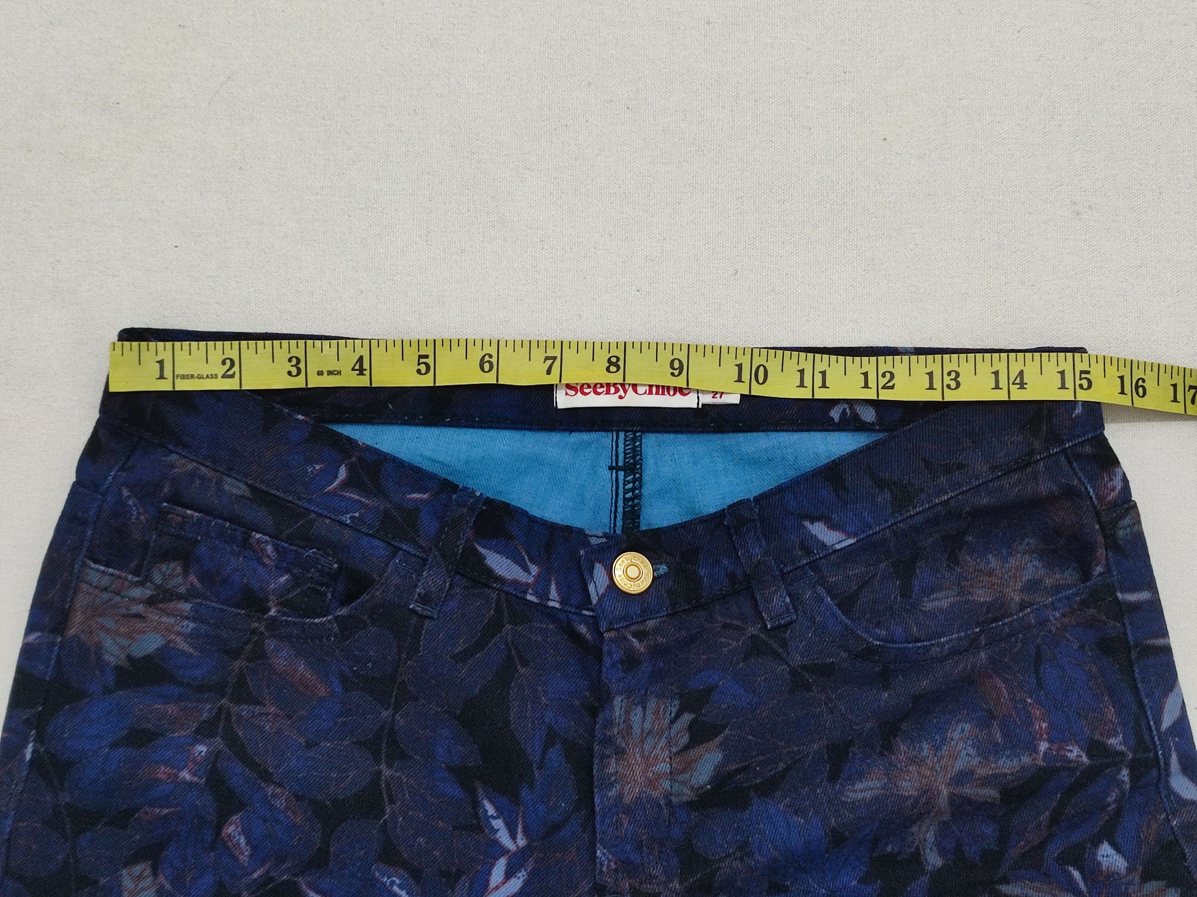 See by Chloe See By Chloe Floral Motif Jeans Size 30" / US 8 / IT 44 - 3 Thumbnail