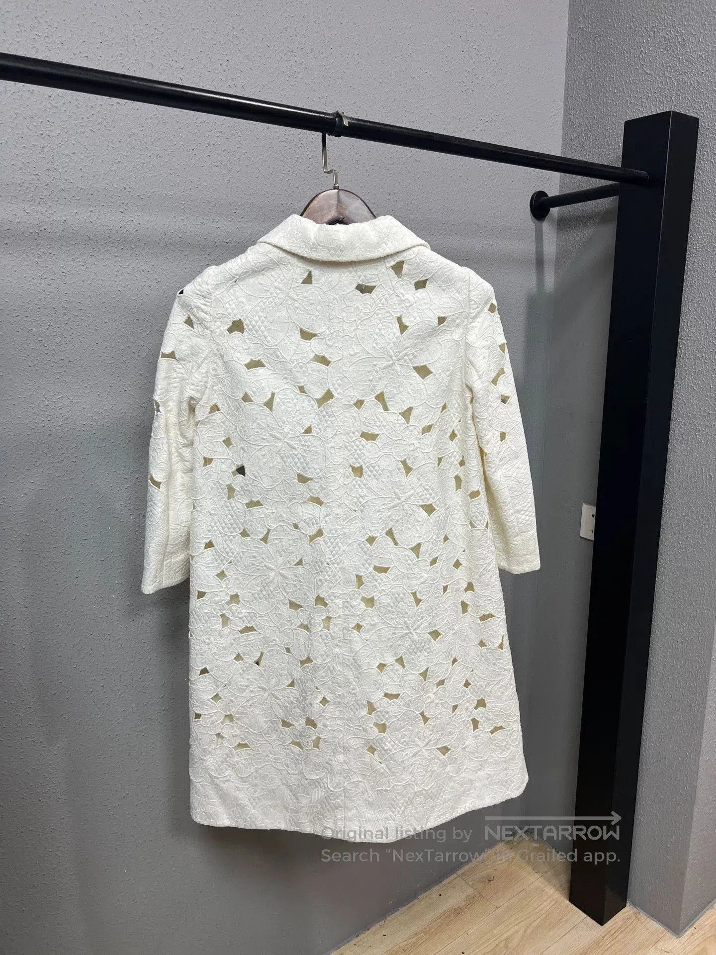 Dolce & Gabbana lace embroidered coat by D&G. Size M / US 6-8 / IT 42-44 - 2 Thumbnail