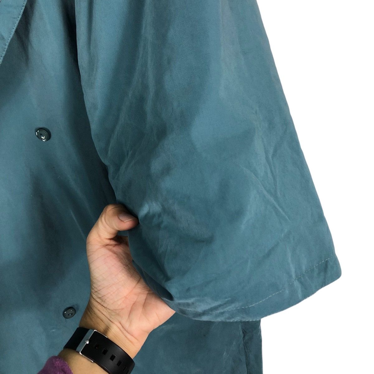 Lancel 🔥Vintage Oversized Long Jacket Lancel Paris Hoodie Size US L / EU 52-54 / 3 - 15 Thumbnail