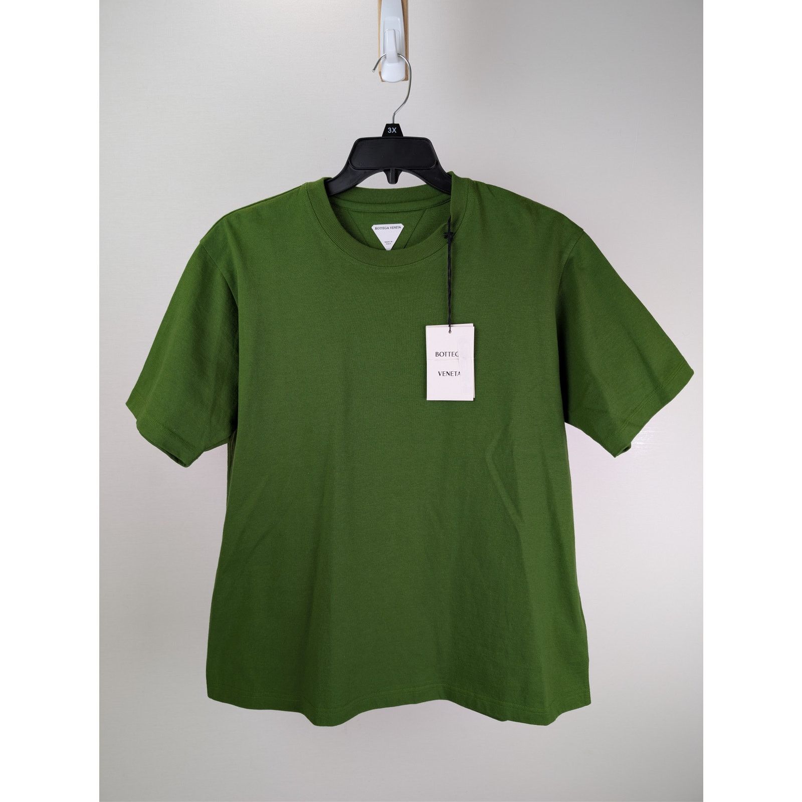 Bottega Veneta o1rshd1 Sunrise Light Cotton T-Shirt in Jalapeno Size US M / EU 48-50 / 2 - 2 Thumbnail