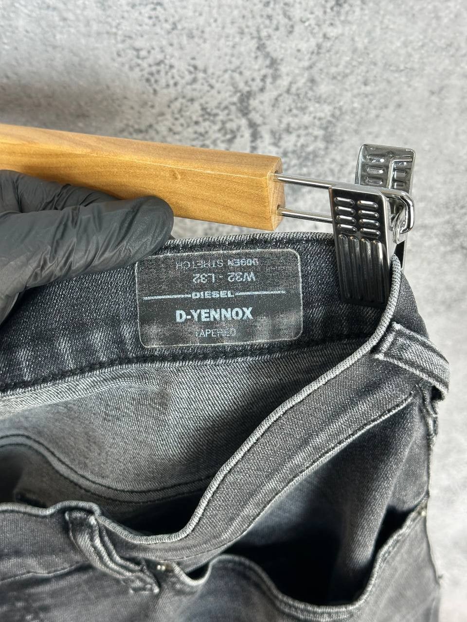 Diesel Diesel Industry D-Yennox Tapered Jeans Charcoal Gray Pants Size US 32 / EU 48 - 16 Thumbnail
