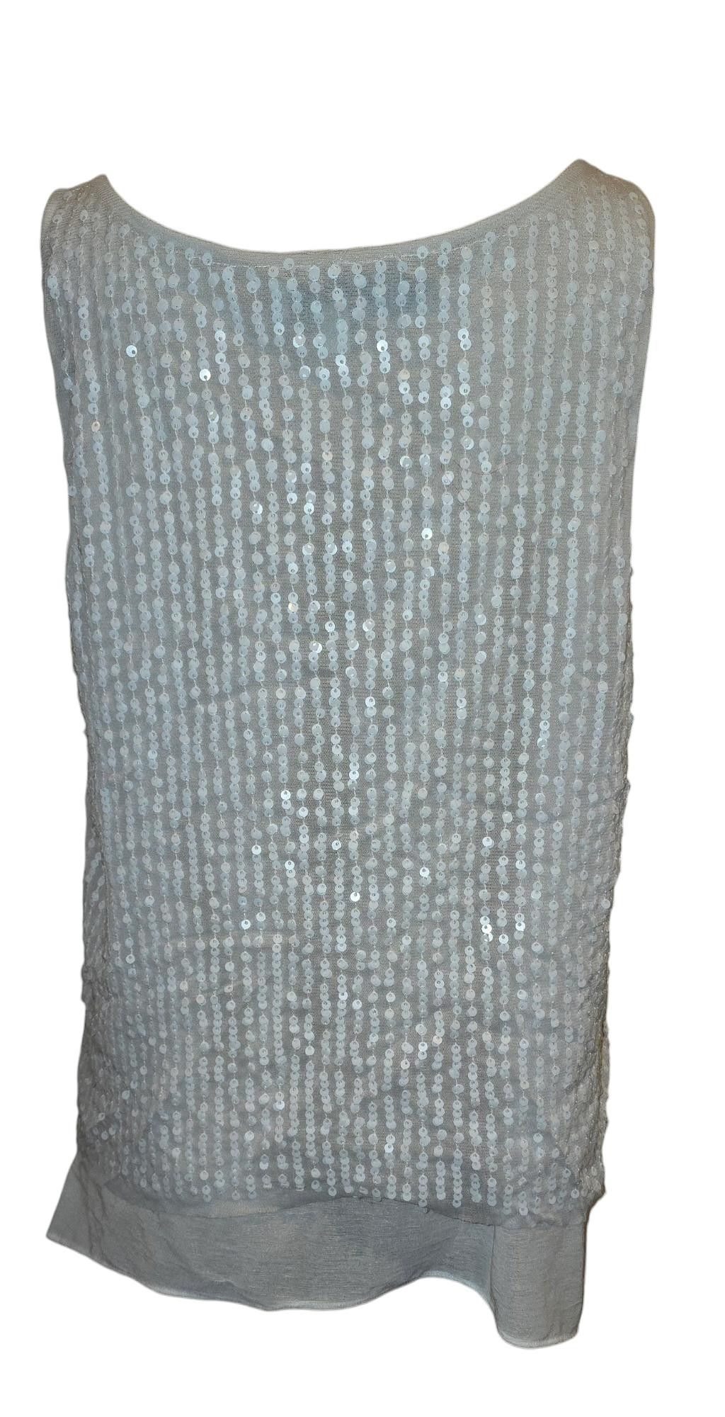 Jennifer Lopez Stylish Jennifer Lopez Petite Sequined Top - Women's Size L Size L / US 10 / IT 46 - 3 Thumbnail