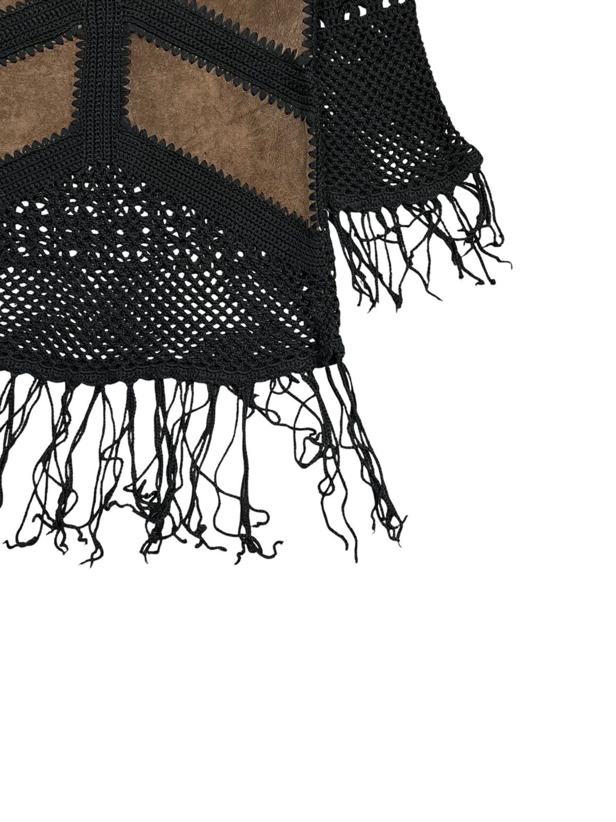 14th Addiction 2000s Clutch Exclusive - Open Knitted Ethnic Fringe Top Size US M / EU 48-50 / 2 - 4 Thumbnail