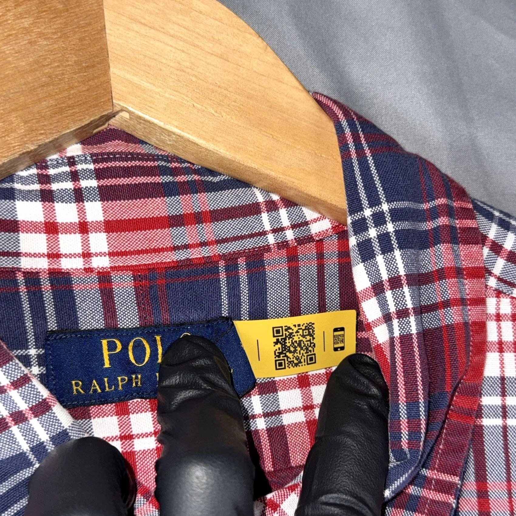 Polo Ralph Lauren Polo Ralph Lauren Shirt Men 2XLT Plaid Button-Down Long Sleeve Red Navy White Casual Size US XXL / EU 58 / 5 - 4 Thumbnail