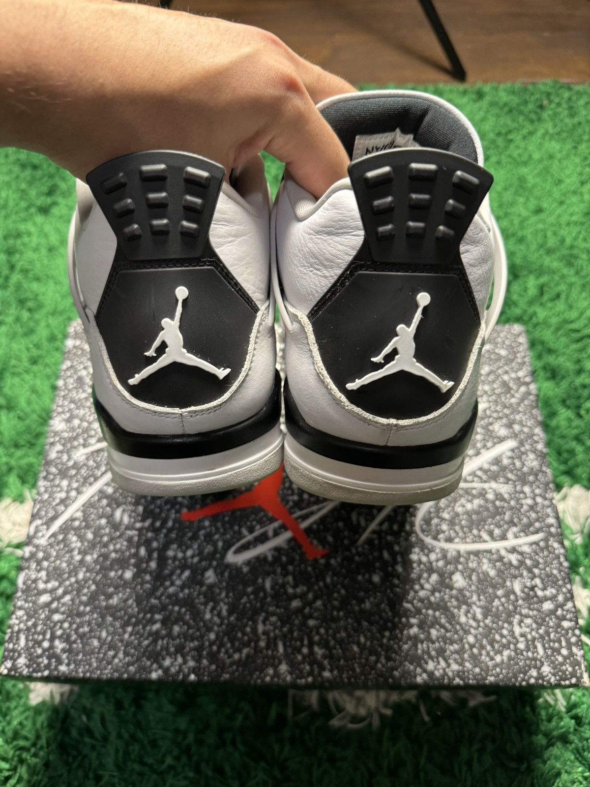 Jordan Brand Jordan Retro 4 ‘Military Black’ Size US 10 / EU 43 - 5 Thumbnail