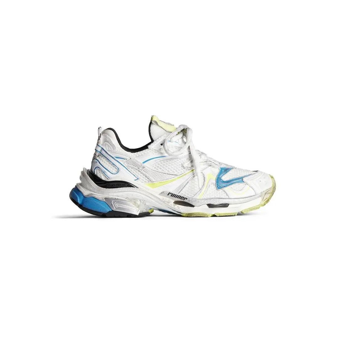 Balenciaga o1bcso1str1225 Runner 2.0 Sneakers in Multicolor Size US 7 / EU 40 - 1 Thumbnail