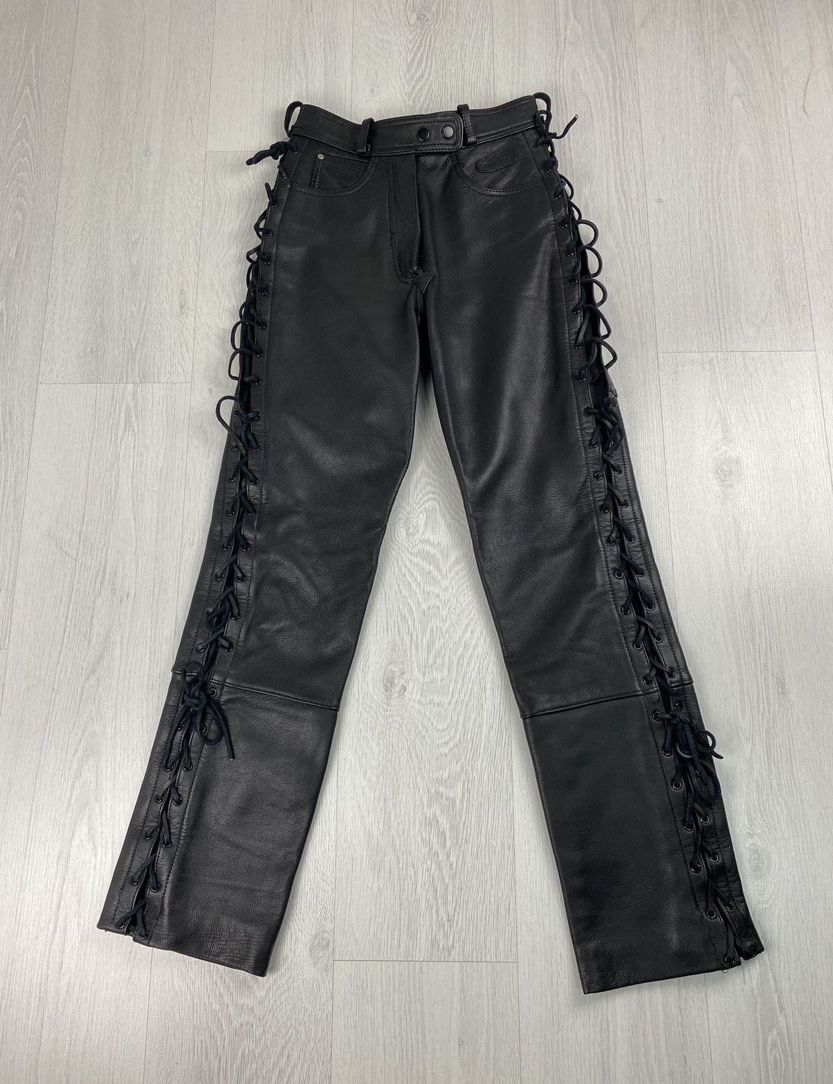 Vintage Vintage Hein Gericke Leather Pants Moto Motorcycle 36