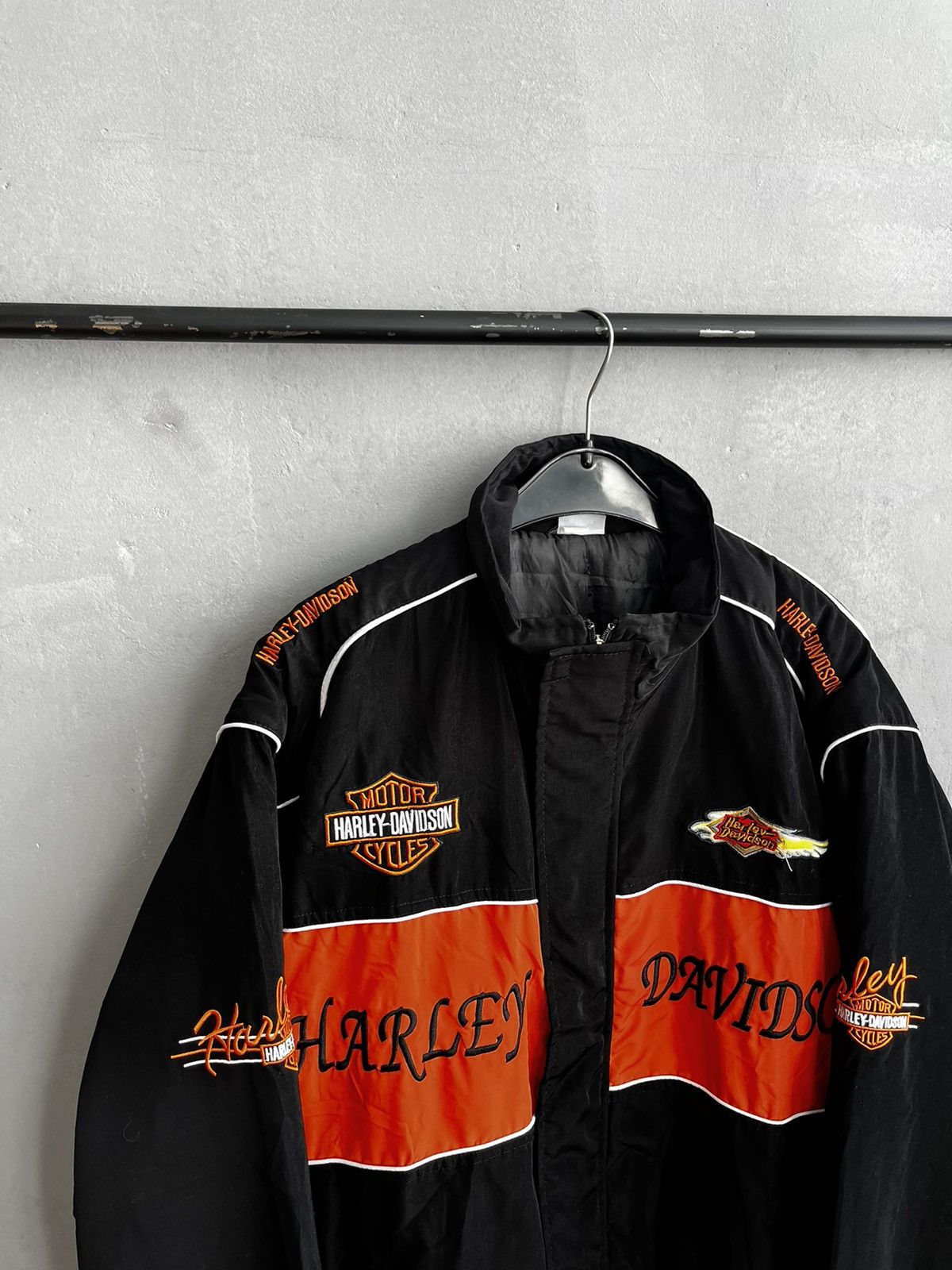 Harley Davidson × Vintage Harley Davidson bomber jacket Size US XL / EU 56 / 4 - 2 Thumbnail