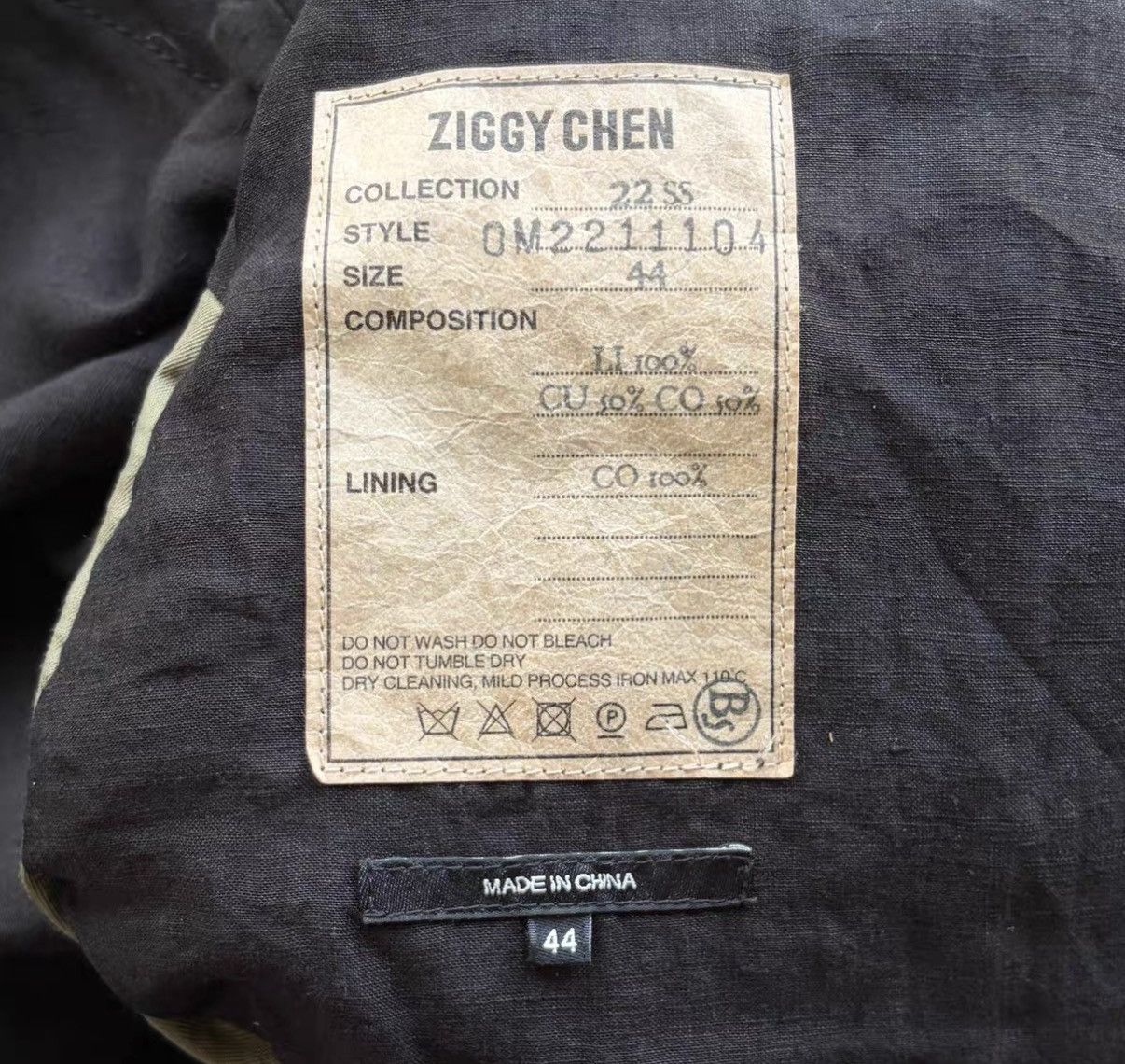 Yohji Yamamoto Ziggy Chen 22ss Wuwei Reversible Coat K4 Size US S / EU 44-46 / 1 - 9 Thumbnail