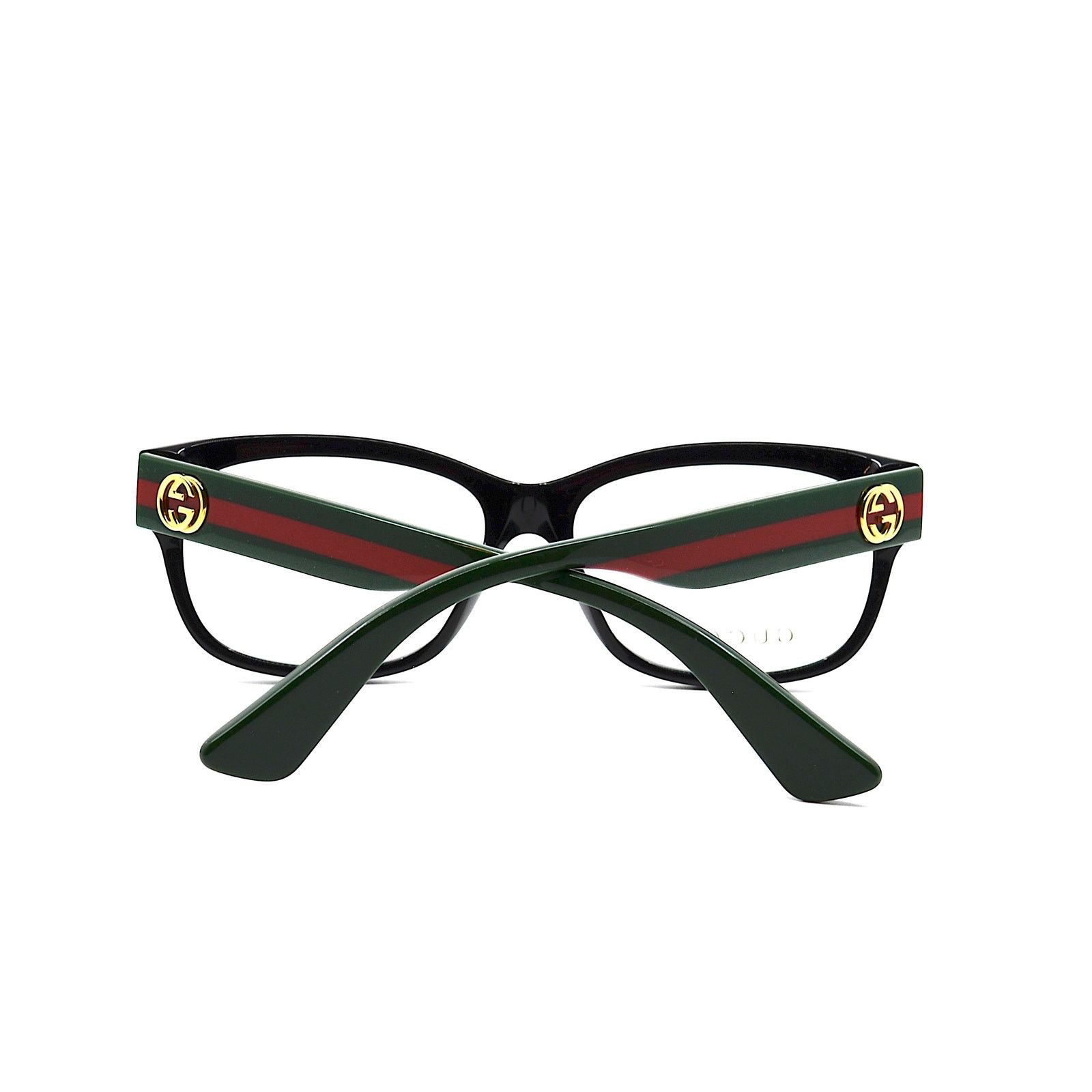 Gucci Gucci GG0278O Black Green Authentic Eyeglass Frame Italy Size ONE SIZE - 8 Thumbnail