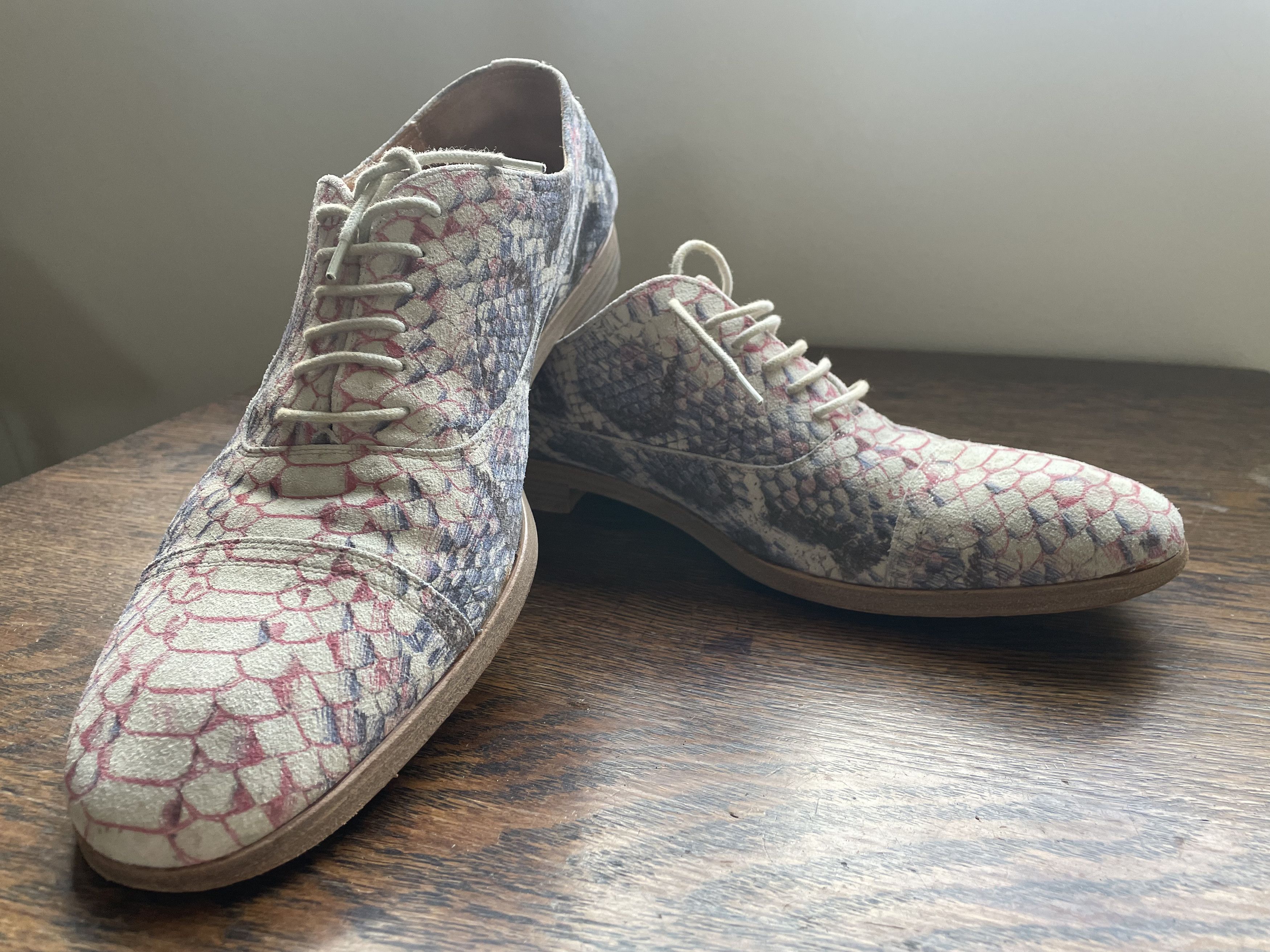 Maison Margiela Maison Martin Margiela Python Suede Slip-Ons (2008 Archive) Size US 10 / EU 43 - 5 Thumbnail