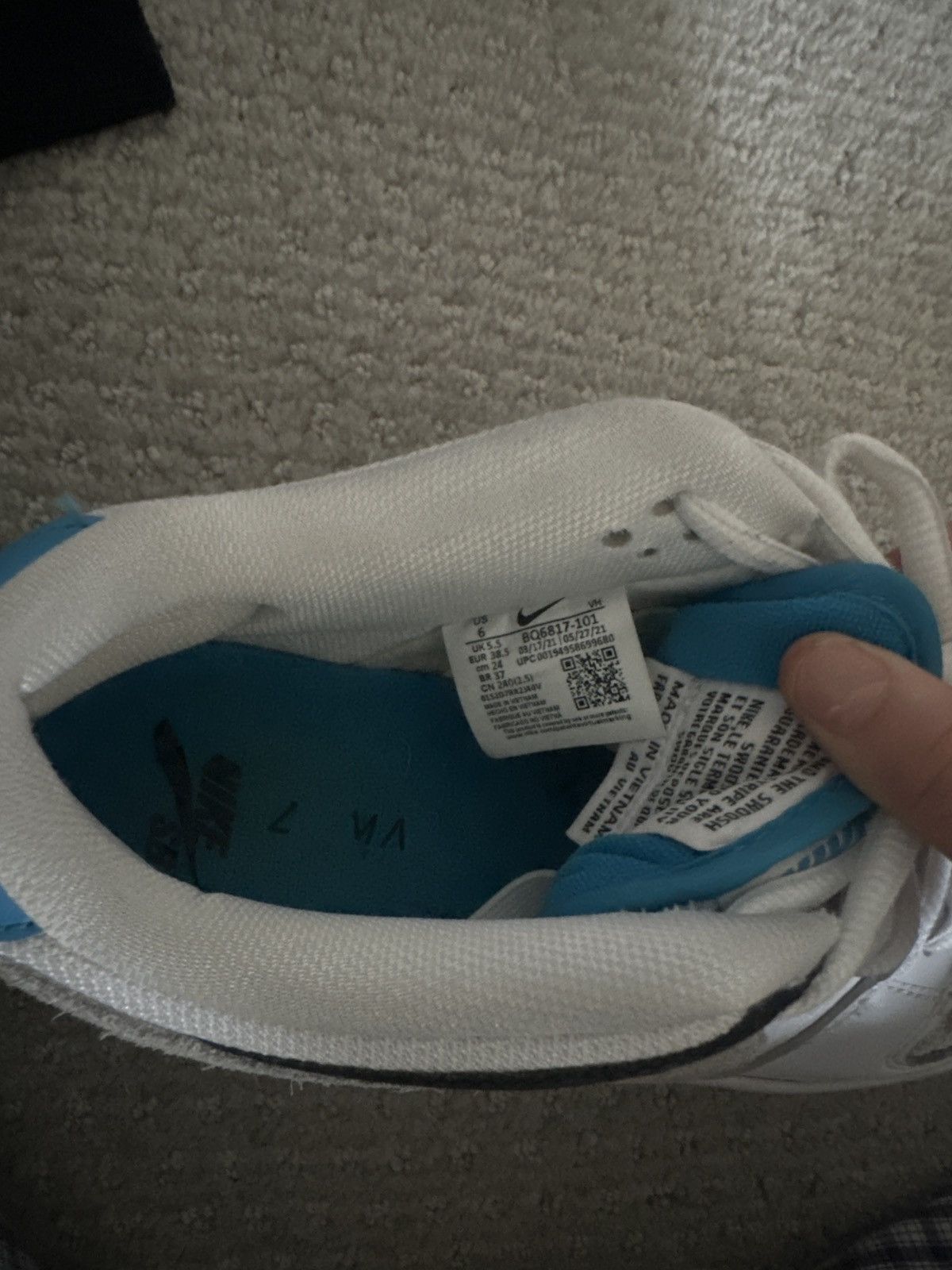 Nike 2021 Dunk Low Pro SB ‘Laser Blue’ Size US 6 / EU 39 - 7 Thumbnail