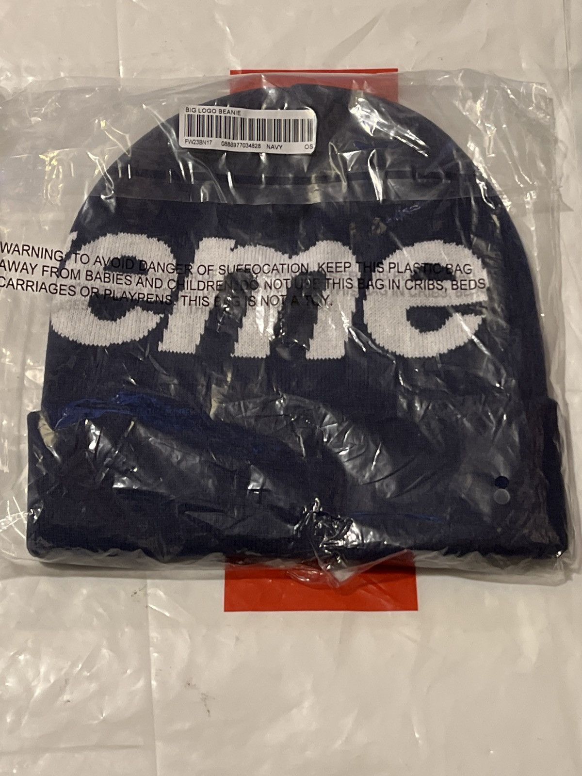 Supreme Supreme Big Logo Beanie Size ONE SIZE - 6 Thumbnail