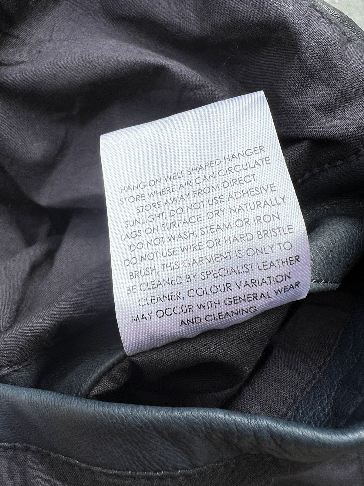 Jack London Jack London Wax Napa Lamb Leather Motorcycle Jacket Size US S / EU 44-46 / 1 - 21 Thumbnail