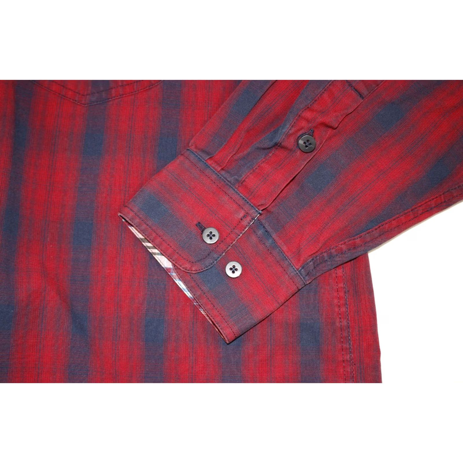 Vintage Panhandle Shirt Men's L Tuf Cooper Performance Button Down Western Rodeo Plaid Red Size US L / EU 52-54 / 3 - 2 Thumbnail