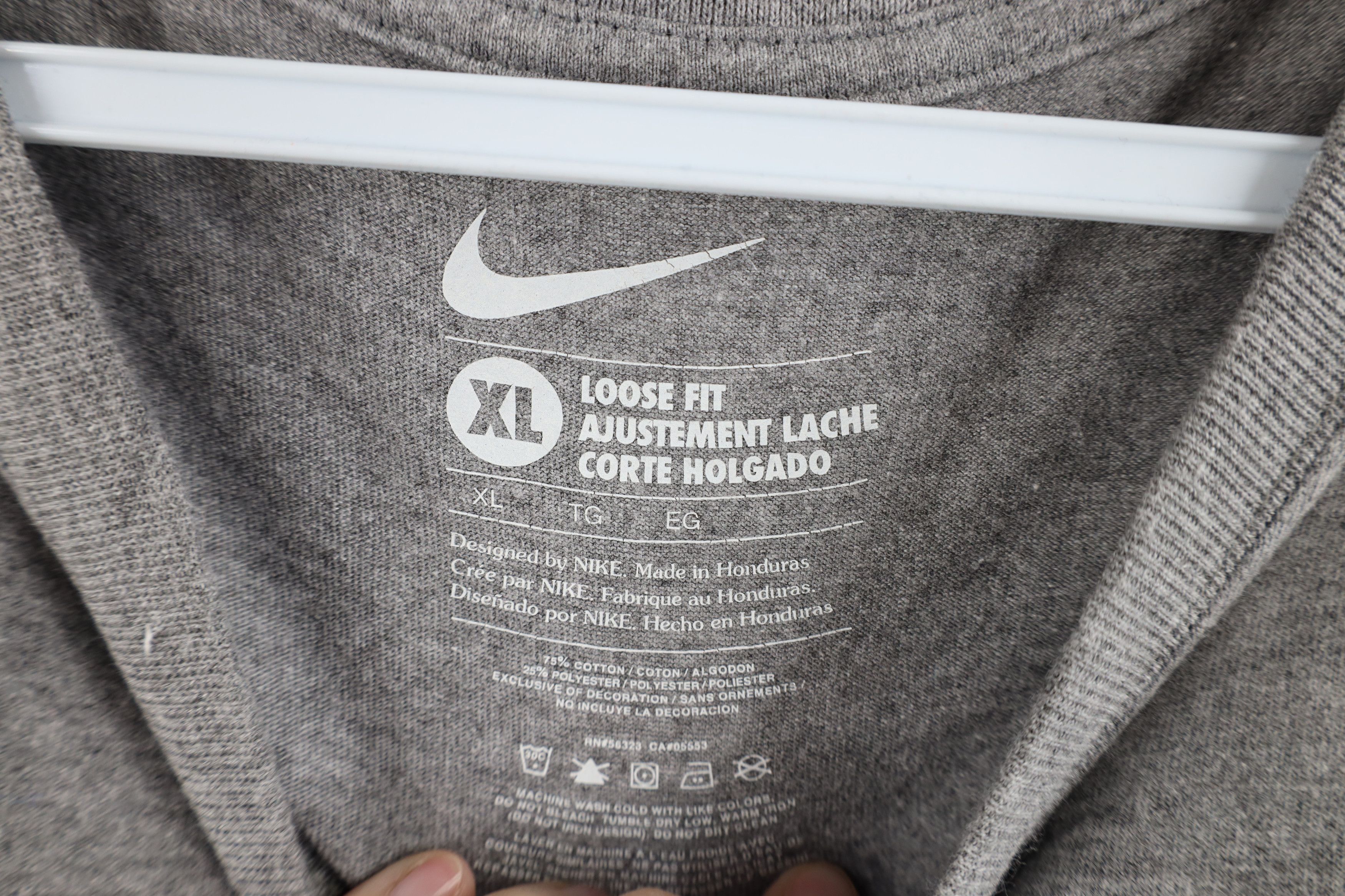 Nike × Vintage Nike Center Swoosh Navy Naval Academy Long Sleeve T-Shirt Size US XL / EU 56 / 4 - 6 Thumbnail