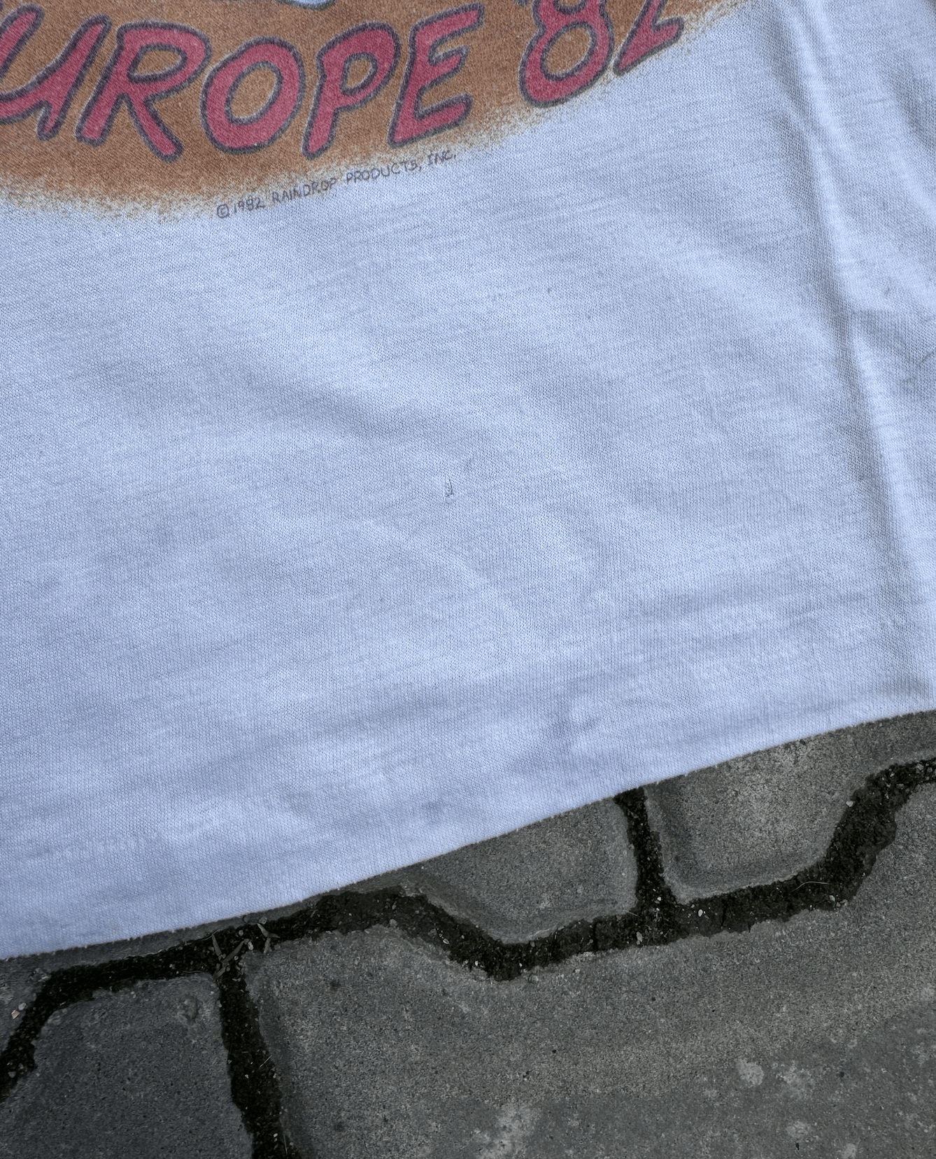 Vintage Vintage 1982 The Rolling Stones Band Rock T-Shirt Tee Size M Size US M / EU 48-50 / 2 - 9 Thumbnail