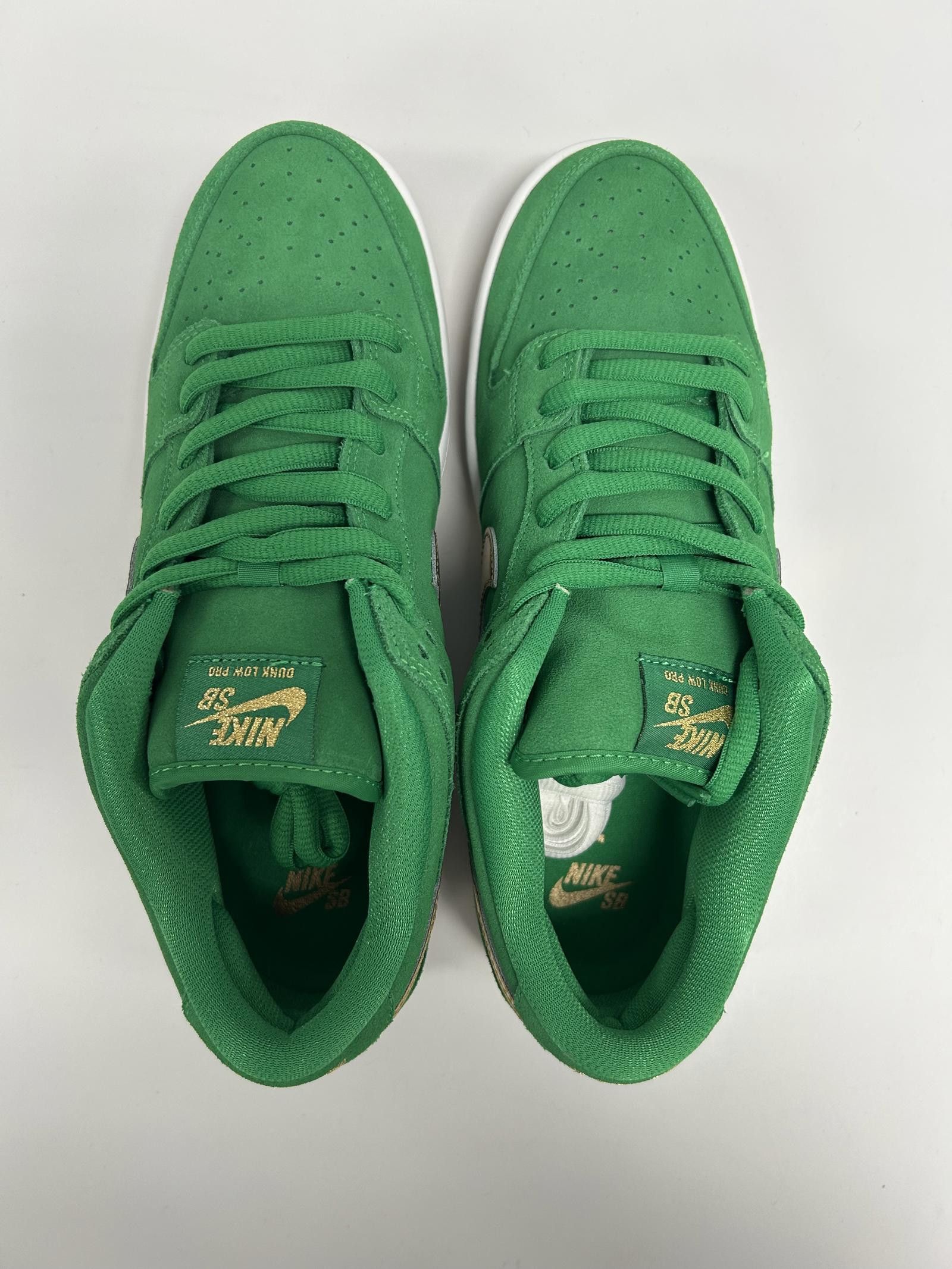 Nike Nike Dunk Low Pro "Lucky Green" Sneakers Size US 9 / EU 42 - 4 Thumbnail