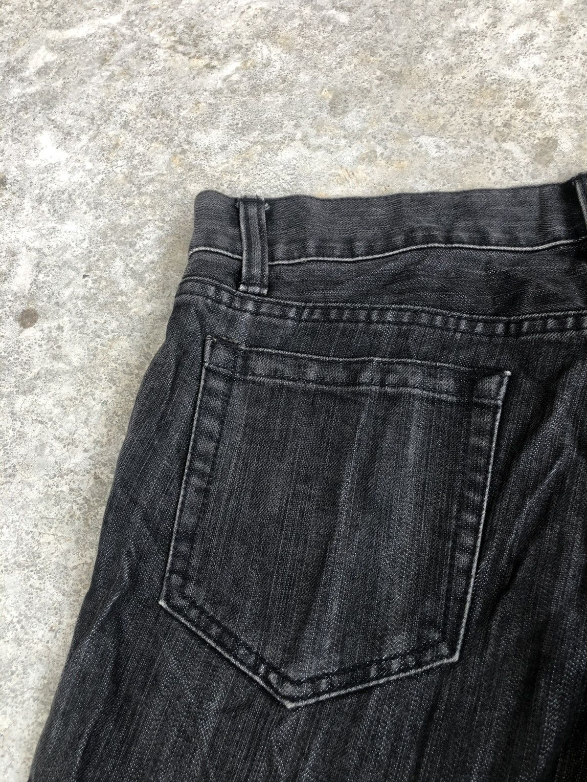5351 POUR LES HOMMES 5351 Pour Les Hommes Flared Jeans Bootcut Distressed Size US 33 - 17 Thumbnail